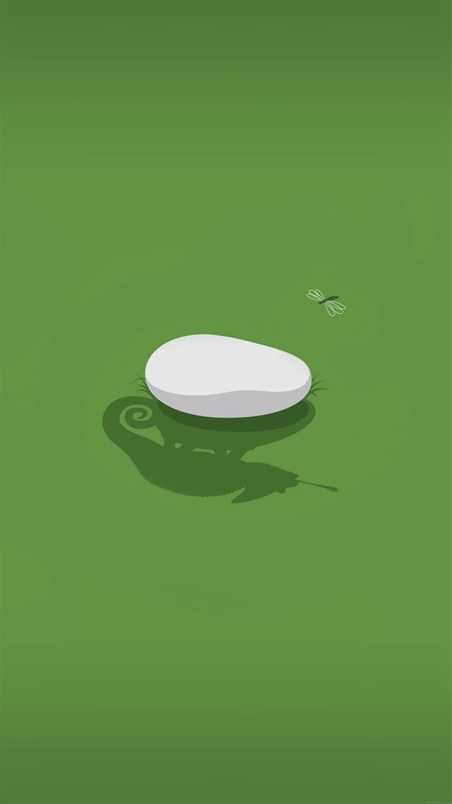 1080x1920 Fly Chameleon Cute Minimal Art Illust - shadow iPhone 8 Wallpaper