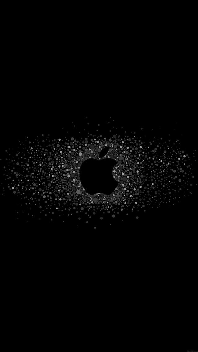 1080x1920 Logo Art Apple Rainbow Minimal Dark - rainbow iPhone 8 Wallpaper
