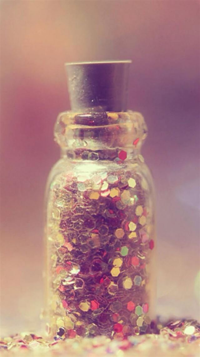 1080x1920 Pure Aesthetic Romantic Wish Bling Bottle - romantic iPhone 8 Wallpaper