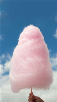 Marshmallow Sky View Sunny Summer wallpaper