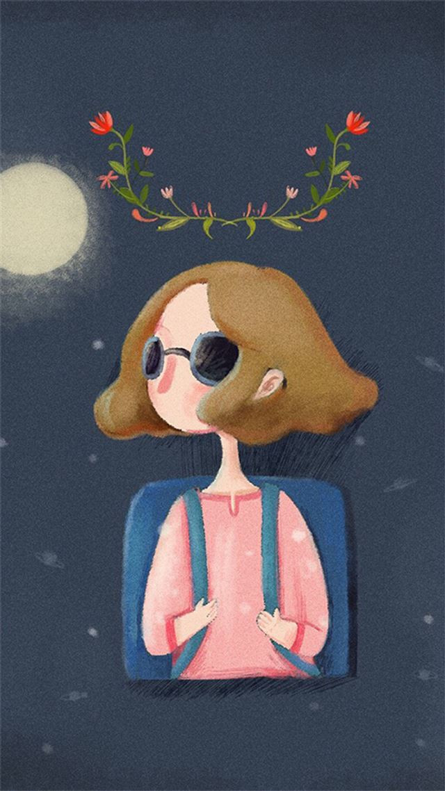 1080x1920 Shorthair Cartoon Anime Illustration - brown iPhone 8 Wallpaper