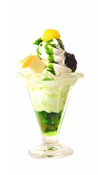 Cool Fruit Ice Cream Cup wallpaper