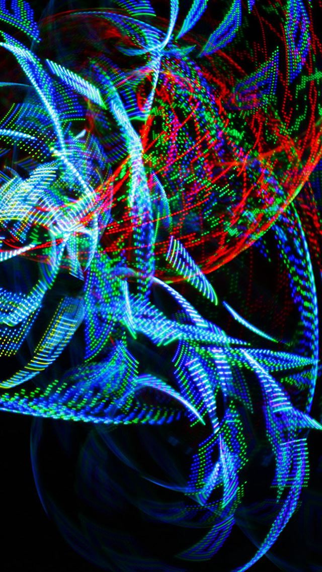 1080x1920 Digital Abstract Color Art Pattern - shiny iPhone 8 Wallpaper