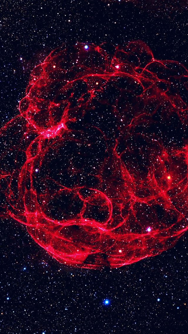 1080x1920 Space Red Blue Bigbang Star Art Nature - shiny iPhone 8 Wallpaper