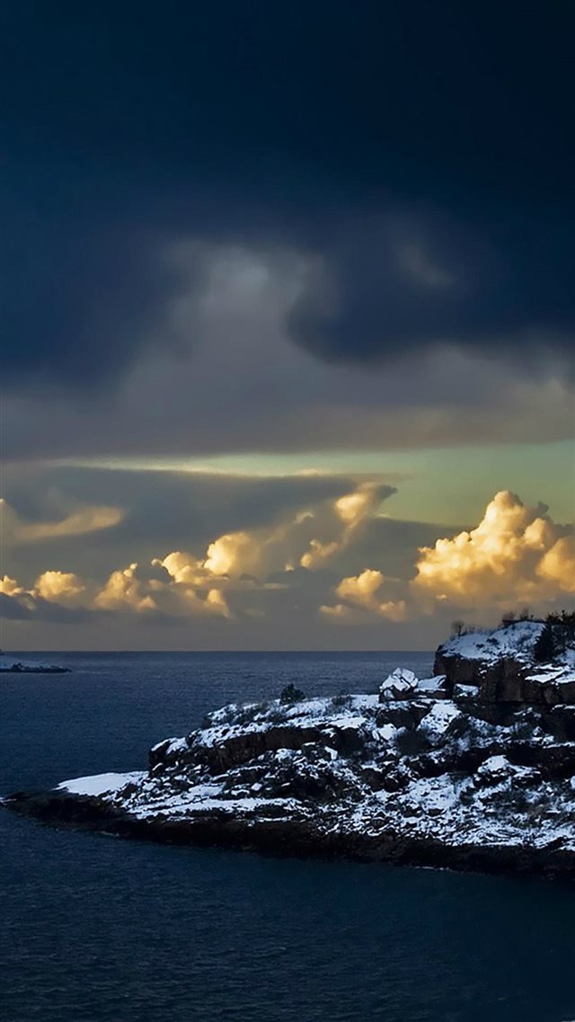 1080x1920 Coastal Landscape At Dusk - at dusk iPhone 8 Wallpaper