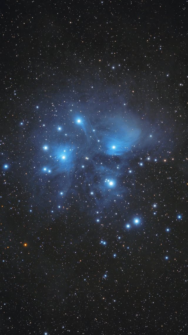 1080x1920 Amazing Blue Shiny Outer Space View - amazing iPhone 8 Wallpaper