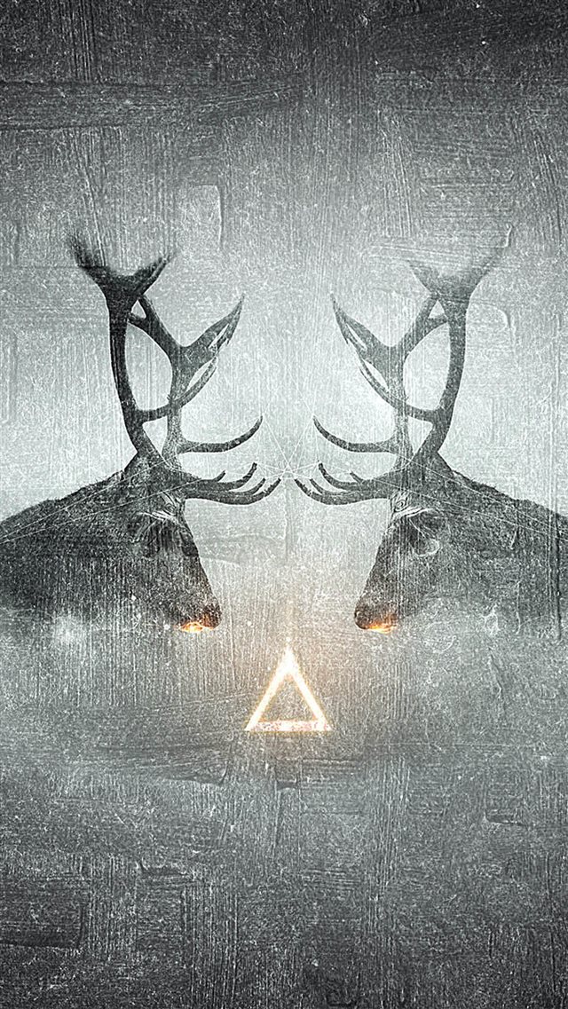 1080x1920 Fantasy Elk CP Animal Shadow - animal iPhone 8 Wallpaper
