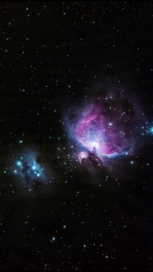 1080x1920 Blue And Pink Nebula Shiny In Outer Space - shiny iPhone 8 Wallpaper