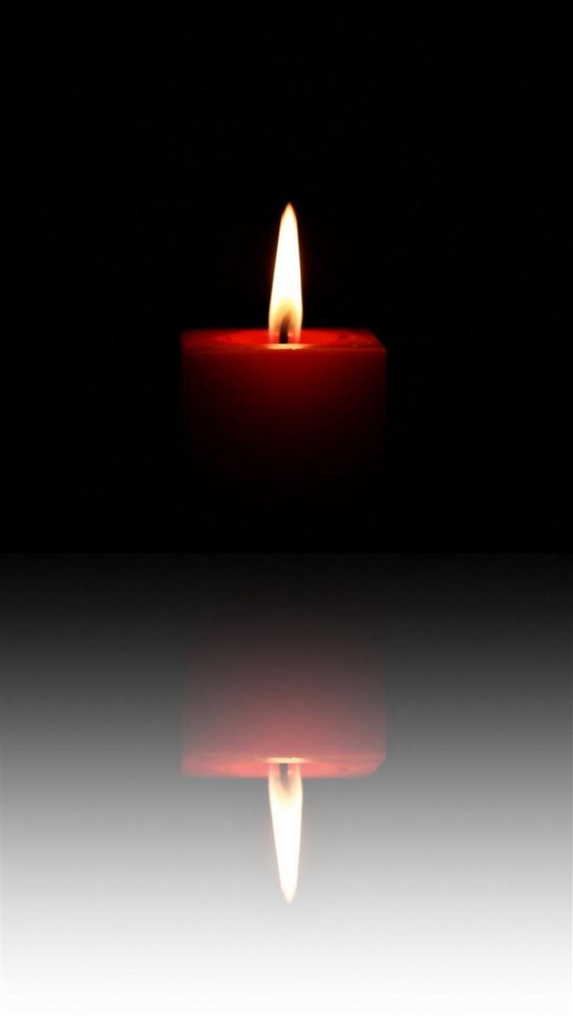 1080x1920 Candle Flame Image Reflection Dark - flame iPhone 8 Wallpaper
