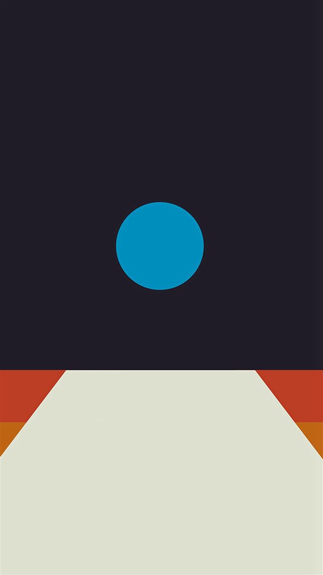 1080x1920 Tycho Art Blue Illustration Art Abstract Minimal - illustration iPhone 8 Wallpaper