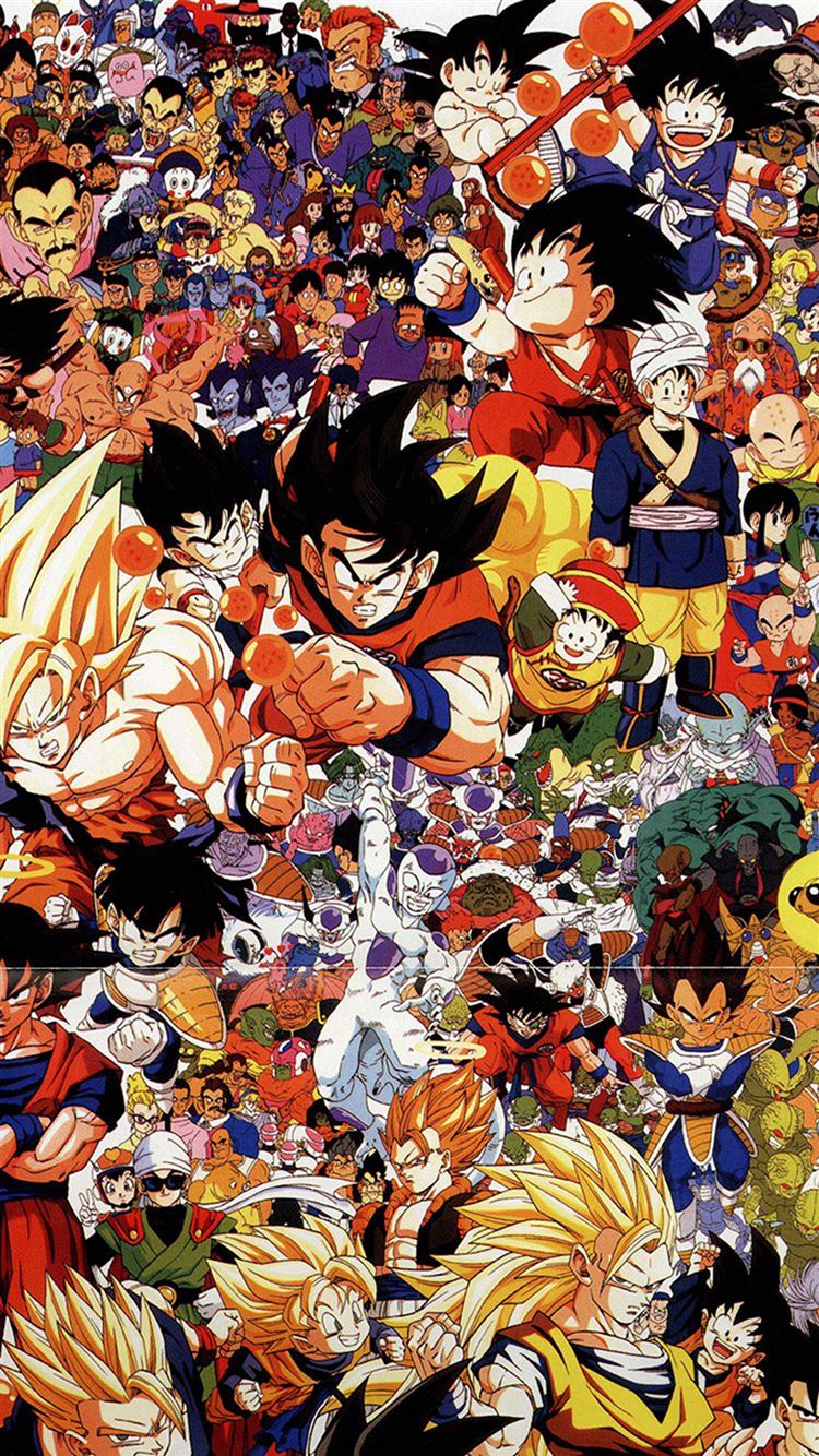 Dragonball Full Art Illust Game Anime Iphone 8 Wallpapers Free