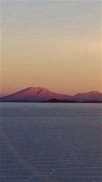 Dessert Mountain Nature Calm Dawn Flare wallpaper