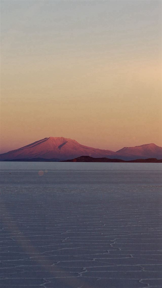 1080x1920 Dessert Mountain Nature Calm Dawn Flare - peaceful iPhone 8 Wallpaper