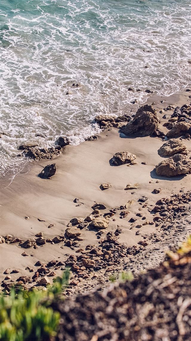 1080x1920 Sea Beach Nature Water Summer - rock iPhone 8 Wallpaper