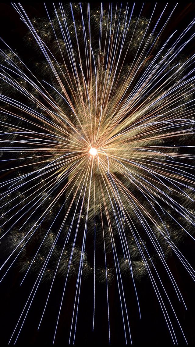 1080x1920 Happy New Year Firework Sky Party Dark - night iPhone 8 Wallpaper