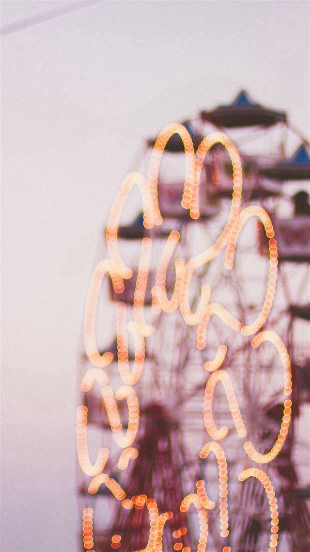 1080x1920 Bokeh Ferris Wheel Romantic Red - ferris wheel iPhone 8 Wallpaper