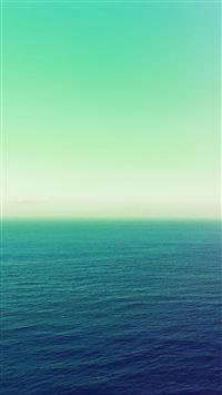 Calm Sea Green Ocean Water Summer Day Nature wallpaper