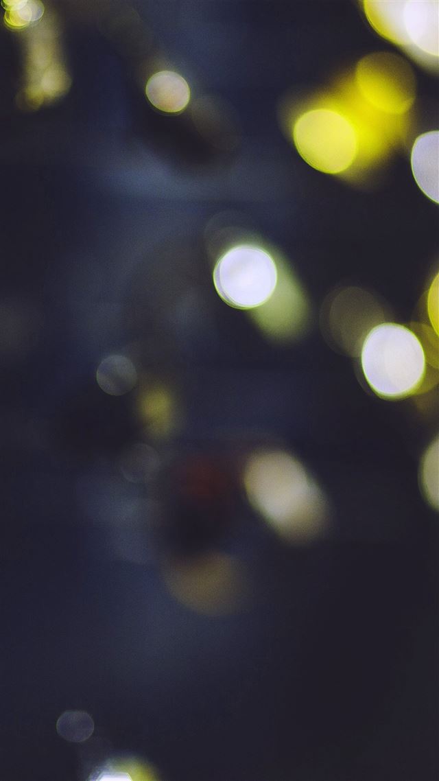 1080x1920 Bokeh Watch Yellow Blue Lights Pattern -  iPhone 8 Wallpaper