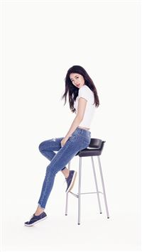 Suji Kpop Girl White Jean wallpaper