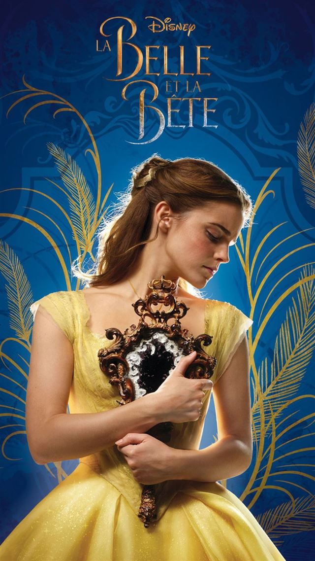 1080x1920 Beauty and the Beast Emma Watson Film Poster - film iPhone 8 Wallpaper
