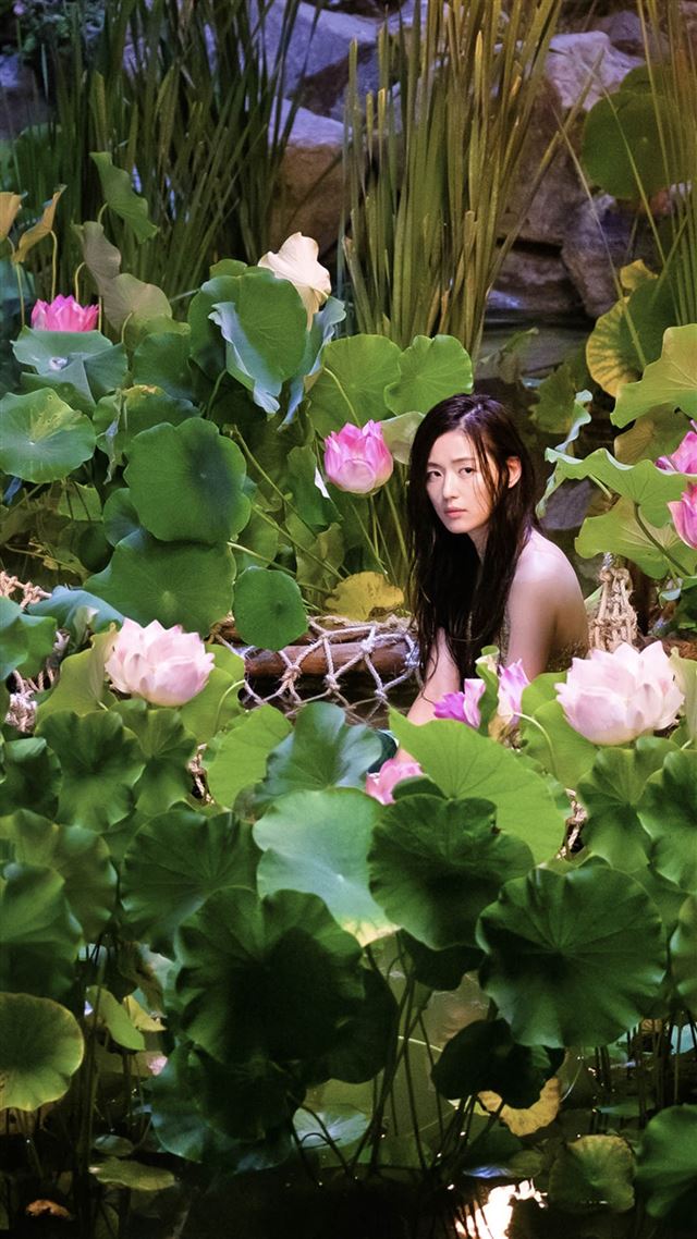 1080x1920 The Lengend Of The Blue Sea Mermaid Beauty Lotus Field -  iPhone 8 Wallpaper