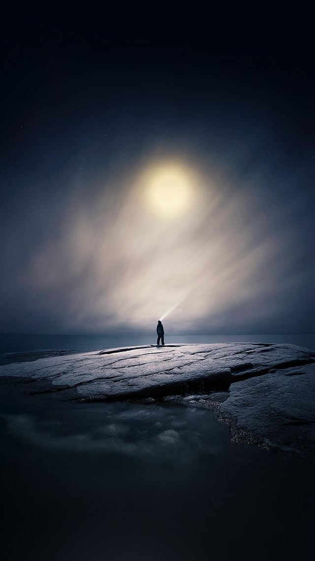 1080x1920 Moonlight Night Dark Soft Illustration Art - shadow iPhone 8 Wallpaper