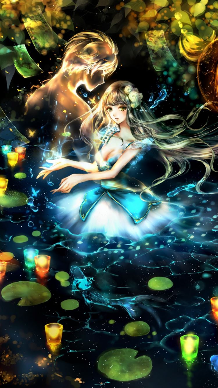 Glowing Anime Wallpapers  Top Free Glowing Anime Backgrounds   WallpaperAccess