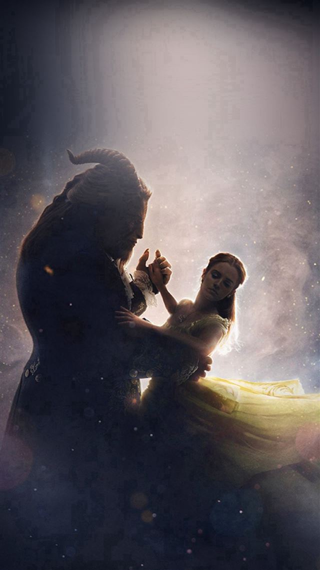 1080x1920 Disney Beauty Beast Illustration Art -  iPhone 8 Wallpaper