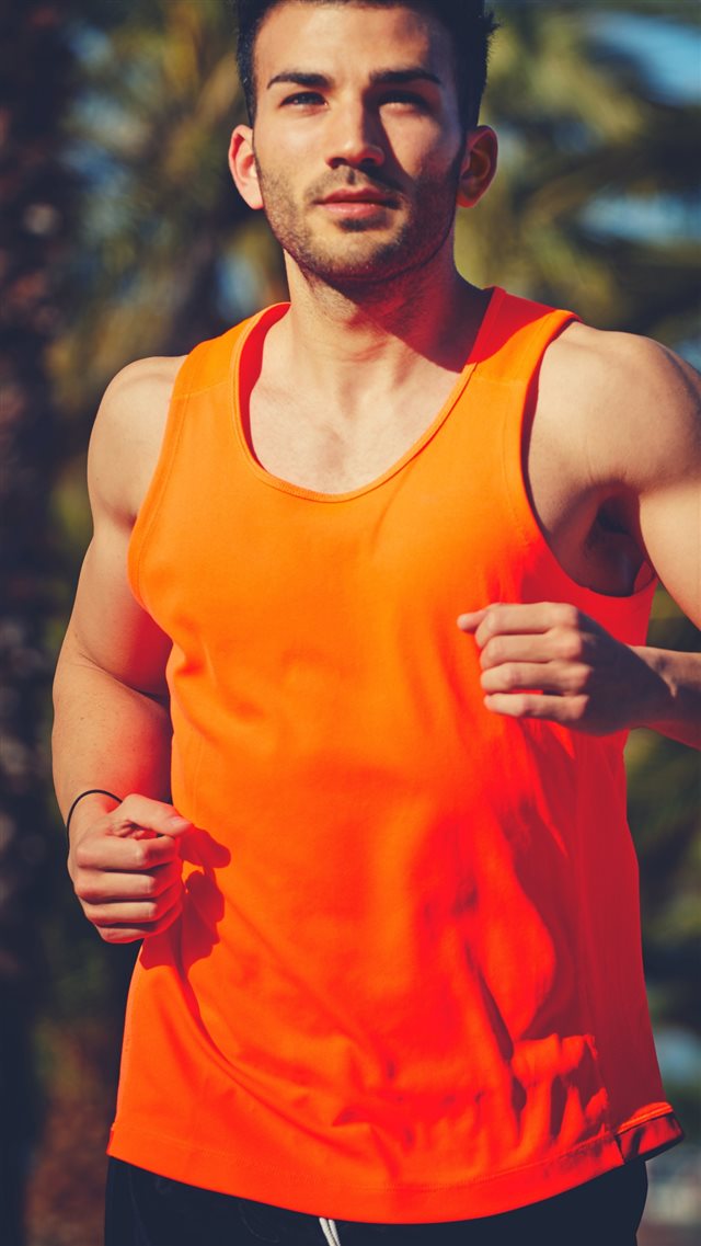 1080x1920 Man Track And Field Athlete Running Sports - running iPhone 8 Wallpaper
