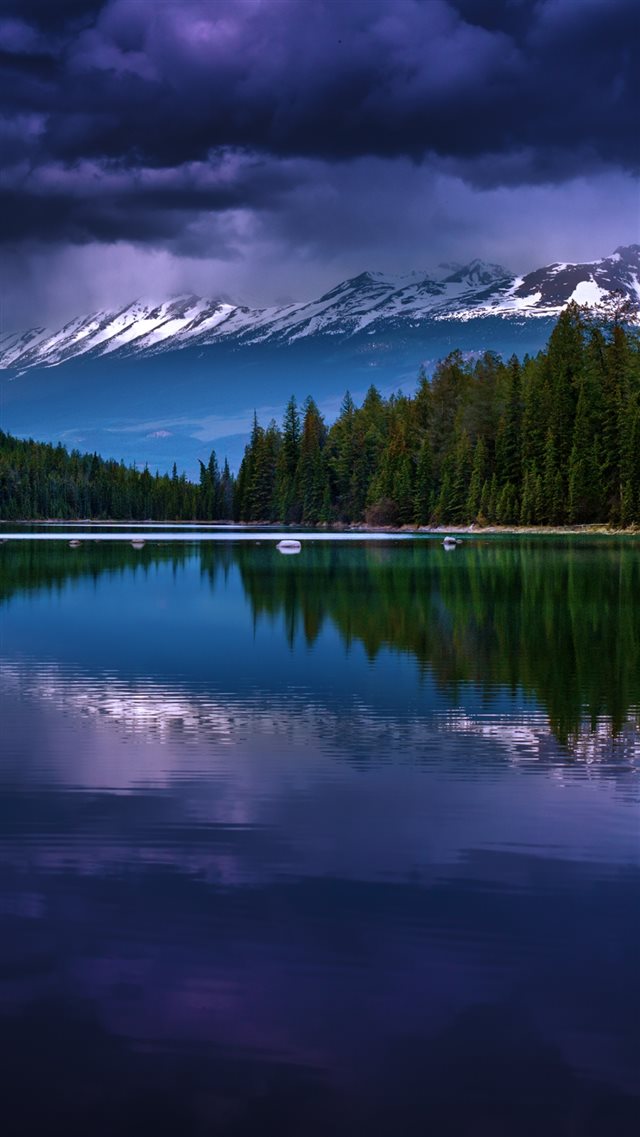 1080x1920 Alberta Canada Valley Of Five Lakes Lake Mountains Reflection - valley iPhone 8 Wallpaper