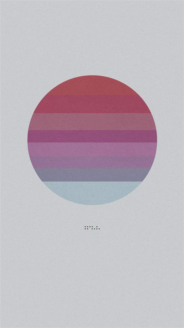 1080x1920 Music Tycho Art White Circle Illustration Art Red - minimal iPhone 8 Wallpaper