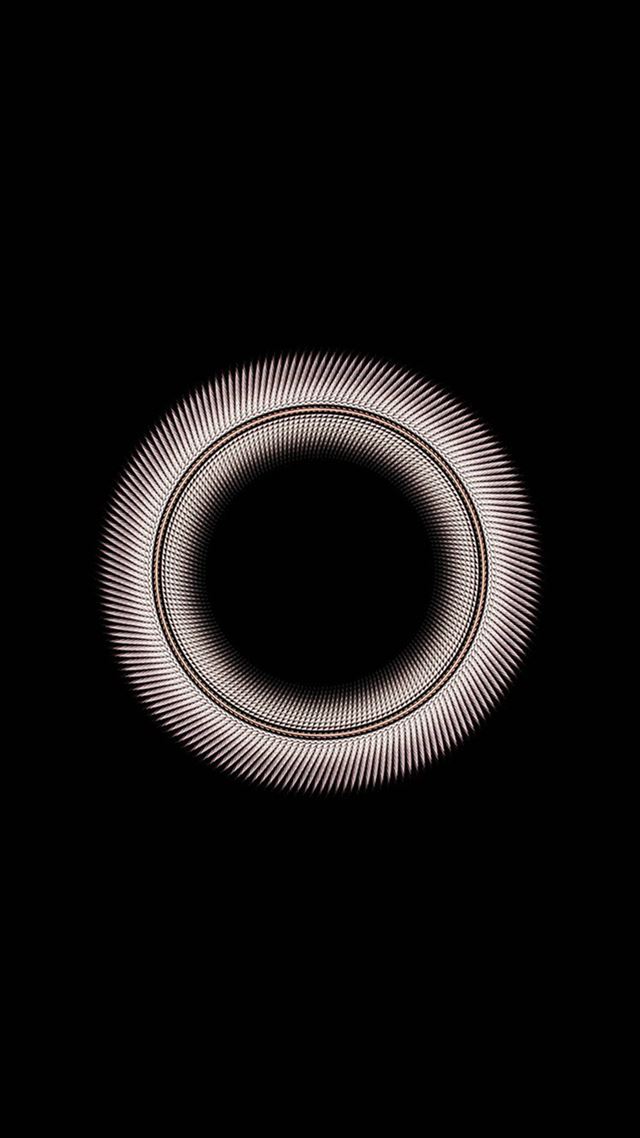 1080x1920 Circle Dark Inside Minimal Simple Pattern Background - texture iPhone 8 Wallpaper