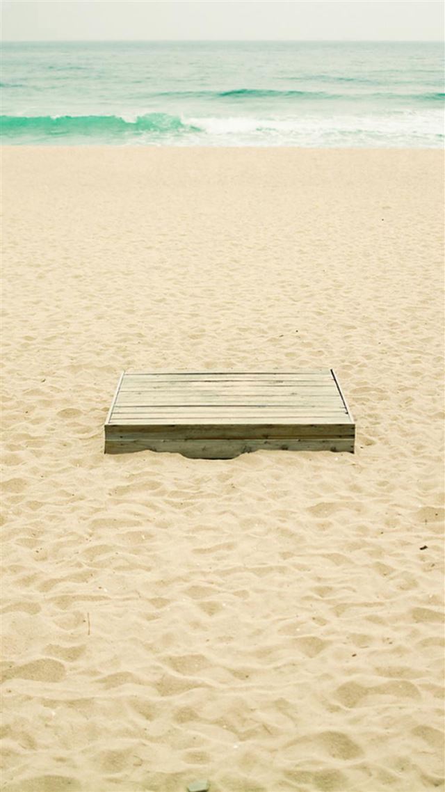 1080x1920 Pure Summer Beach Wooden Box - summer iPhone 8 Wallpaper