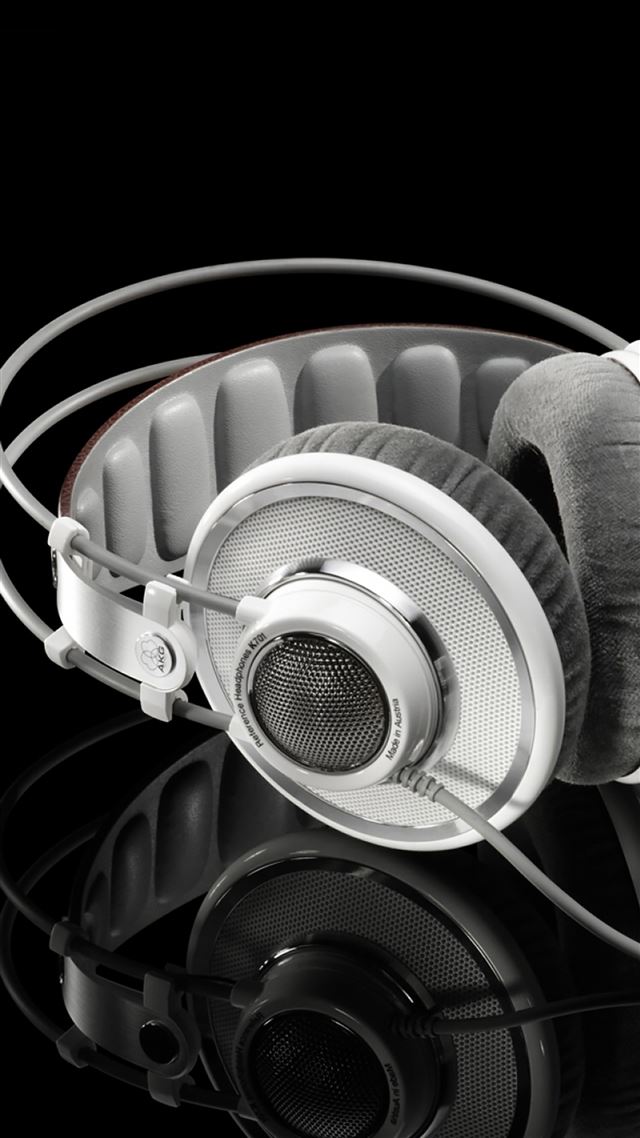 1080x1920 Headphones Black And White - shadow iPhone 8 Wallpaper