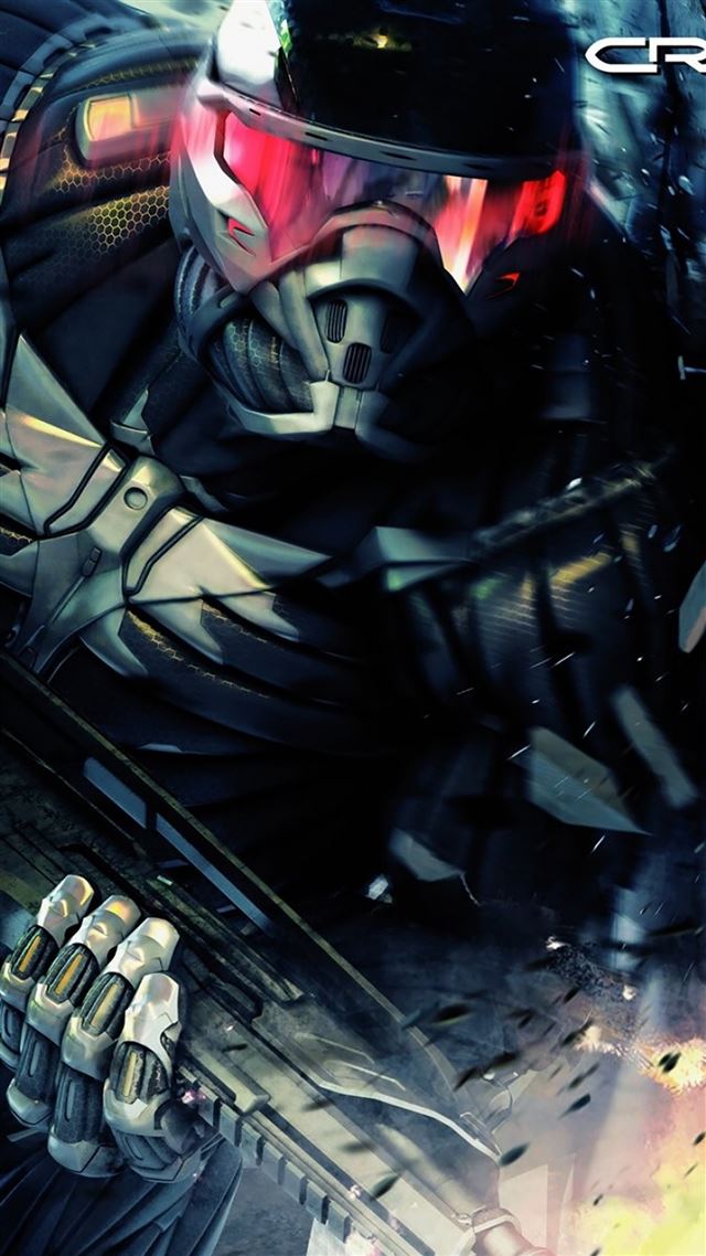 1080x1920 Crysis Robot Fighter Poster - robot iPhone 8 Wallpaper