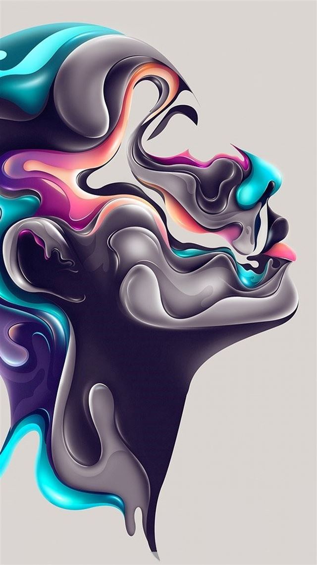 1080x1920 Abstract Design Steel Portrait Art - colors iPhone 8 Wallpaper