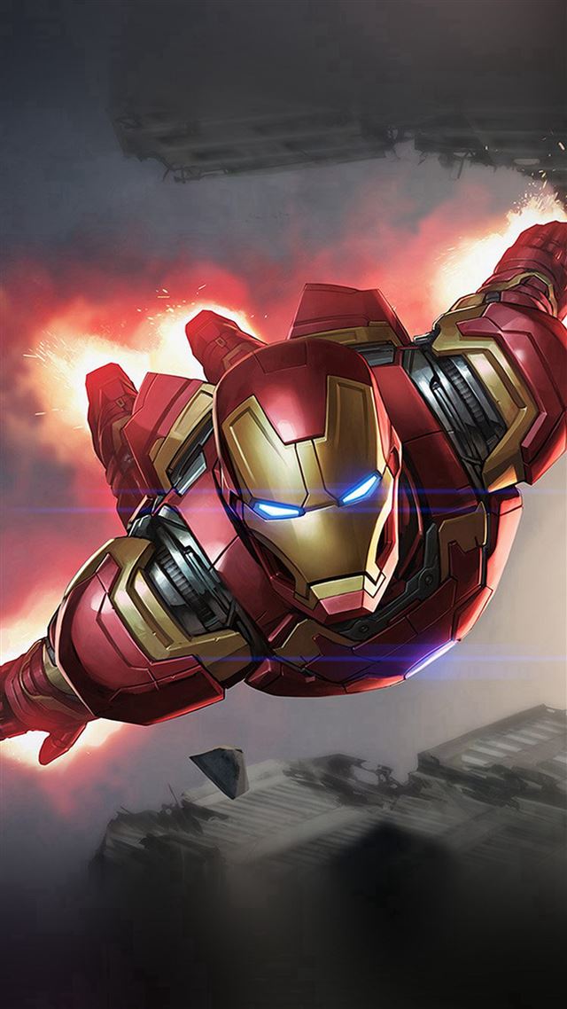 1080x1920 Ironman Hero Marvel Illustration Art -  iPhone 8 Wallpaper