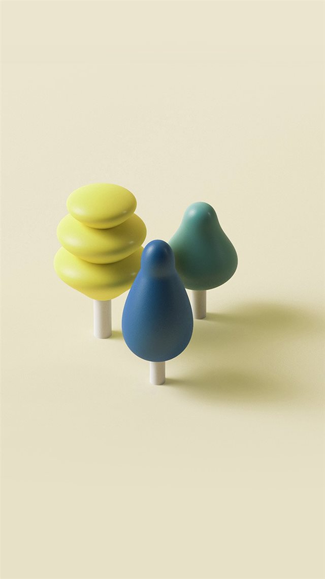 750x1334 Recycled Minimal Illustration Art - yellow iPhone 8 Wallpaper