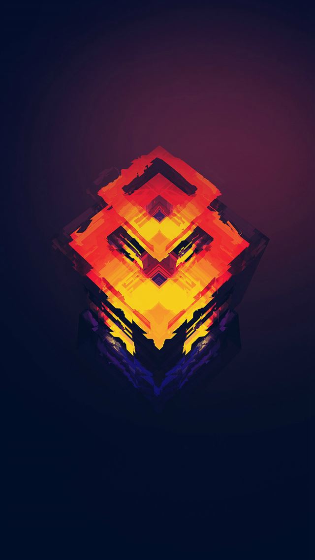 1080x1920 Abstract Digital Graphic Art Illust - yellow iPhone 8 Wallpaper
