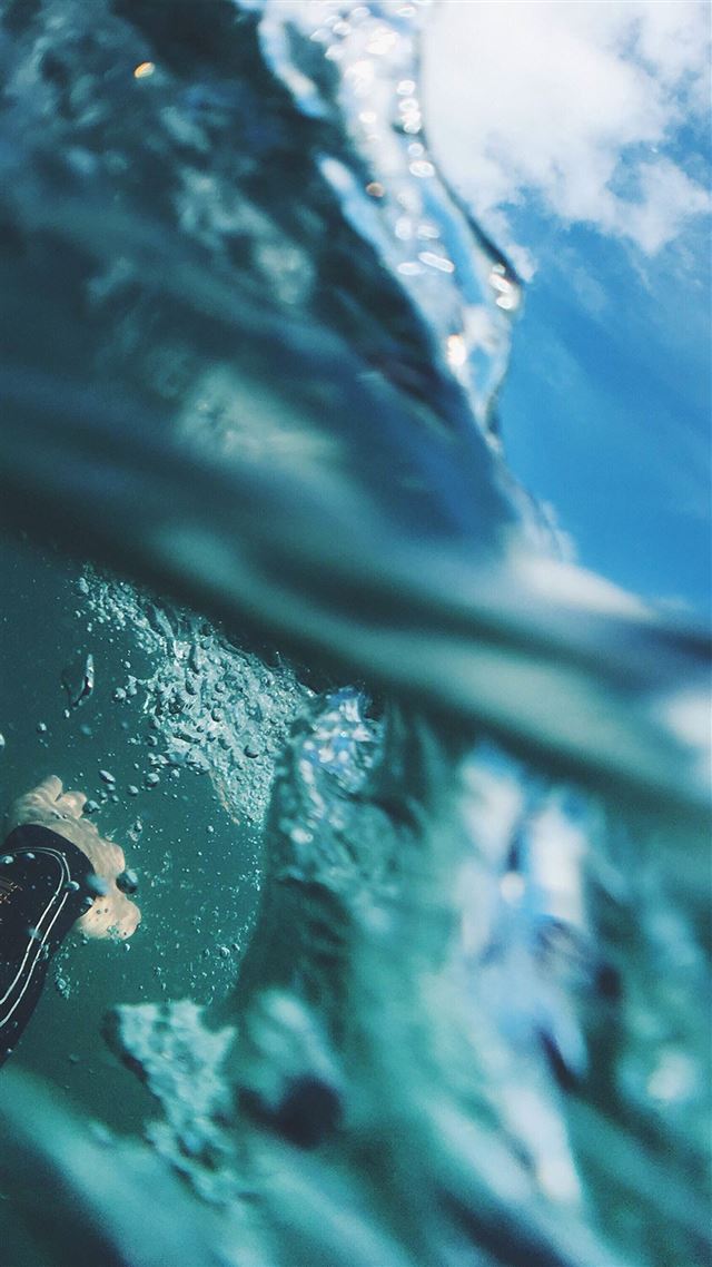 1080x1920 Water Bubble Summer Sea Nature - sunny iPhone 8 Wallpaper