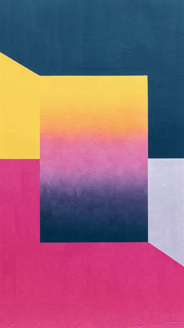 1080x1920 Color Pattens Blue Red Illustration Art - colors iPhone 8 Wallpaper