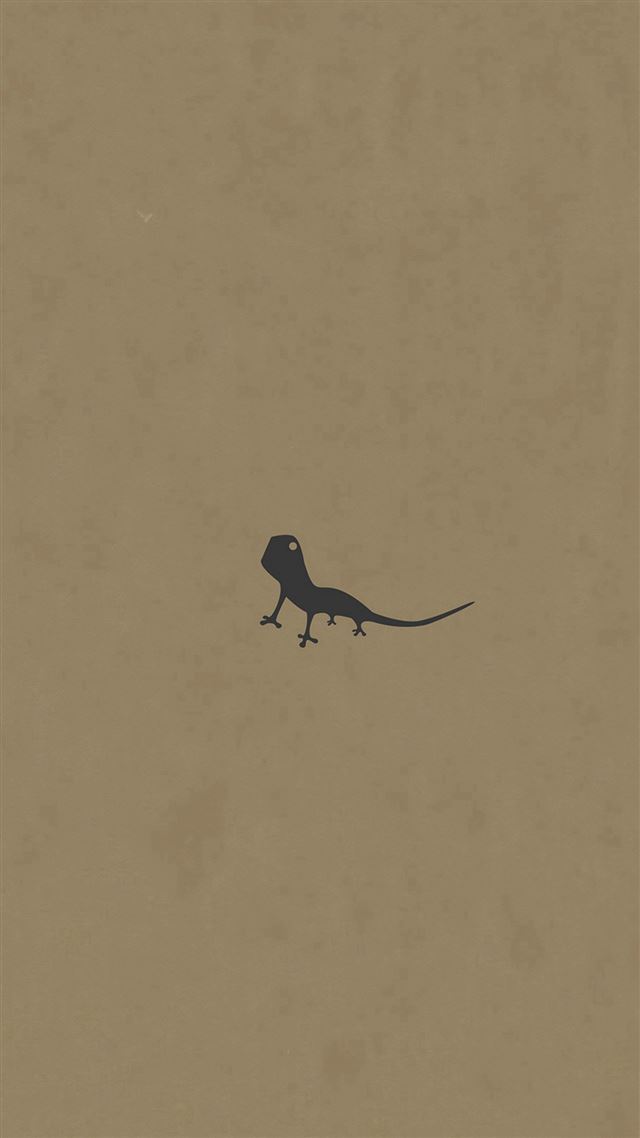 1080x1920 Lizard Brown Animal Minimal Simple Art - minimal iPhone 8 Wallpaper