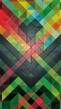 Colorful Diamonds Pattern iPhone 6(s)~8(s) wallpaper