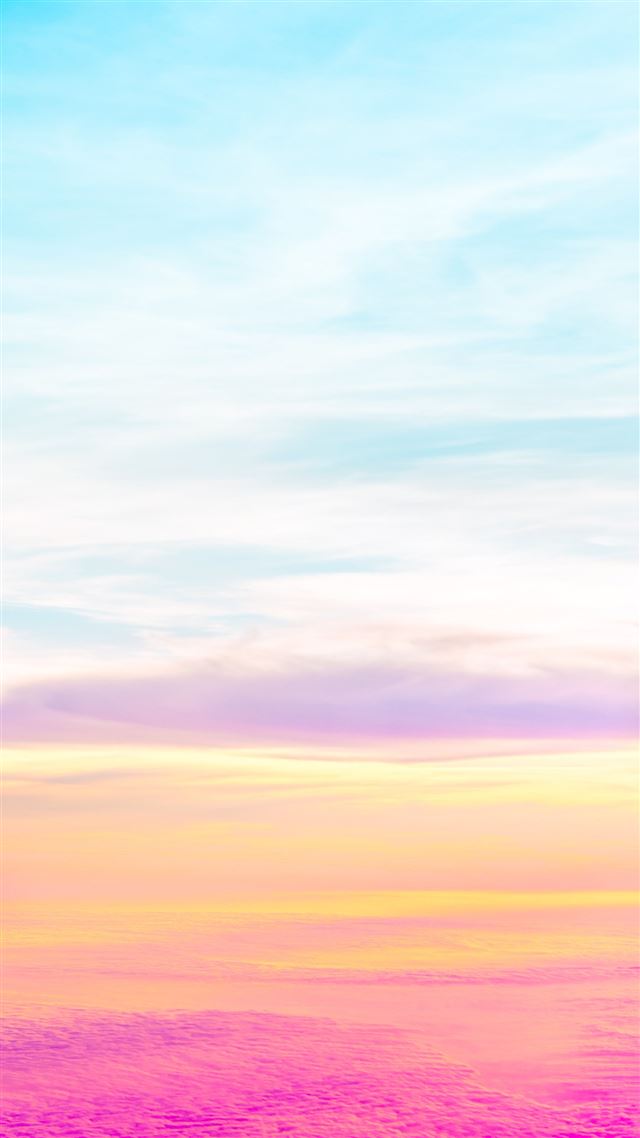 1080x1920 Beautiful Pastel Sky - sunny iPhone 8 Wallpaper
