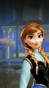 Anna Frozen Disney Movie Illustration wallpaper