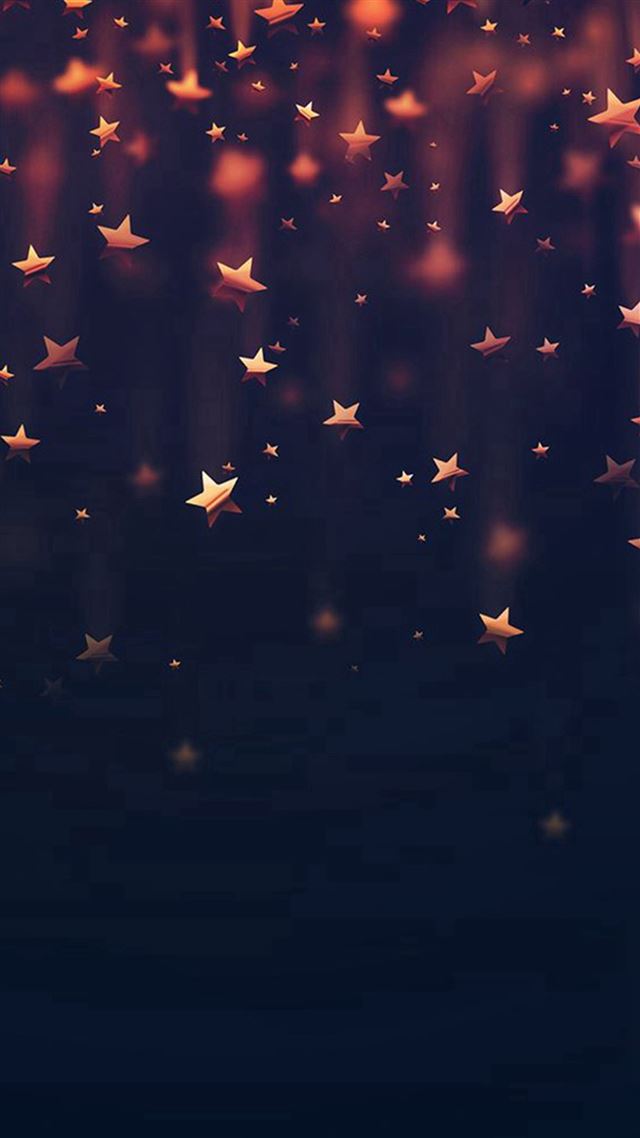 1080x1920 Golden Falling Stars - golden iPhone 8 Wallpaper
