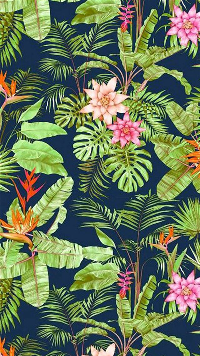 1080x1920 Flowers Jungle Vegetation - yellow iPhone 8 Wallpaper