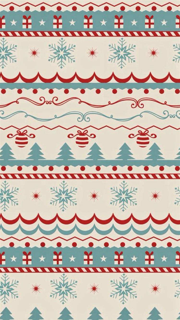 Christmas Sweater Texture iPhone 8 Wallpapers Free Download