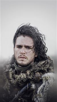 Jon Snow Game Of Thrones Film Art iPhone 6(s)~8(s) wallpaper