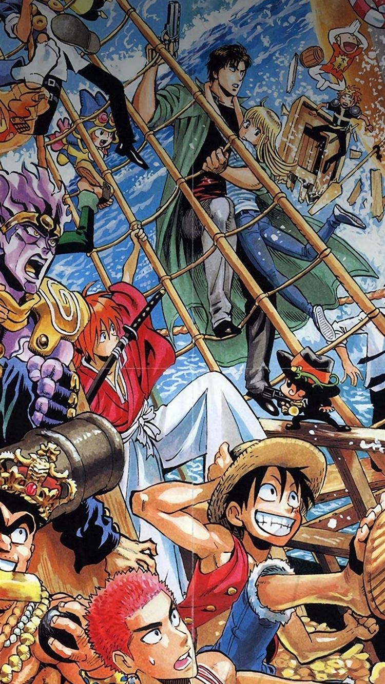 One Piece All The Fun Comics Illust Iphone Wallpapers Free Download